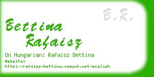 bettina rafaisz business card